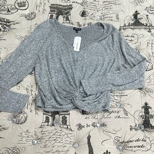 🎁 CURVY SENSE Cropped Long Sleeve